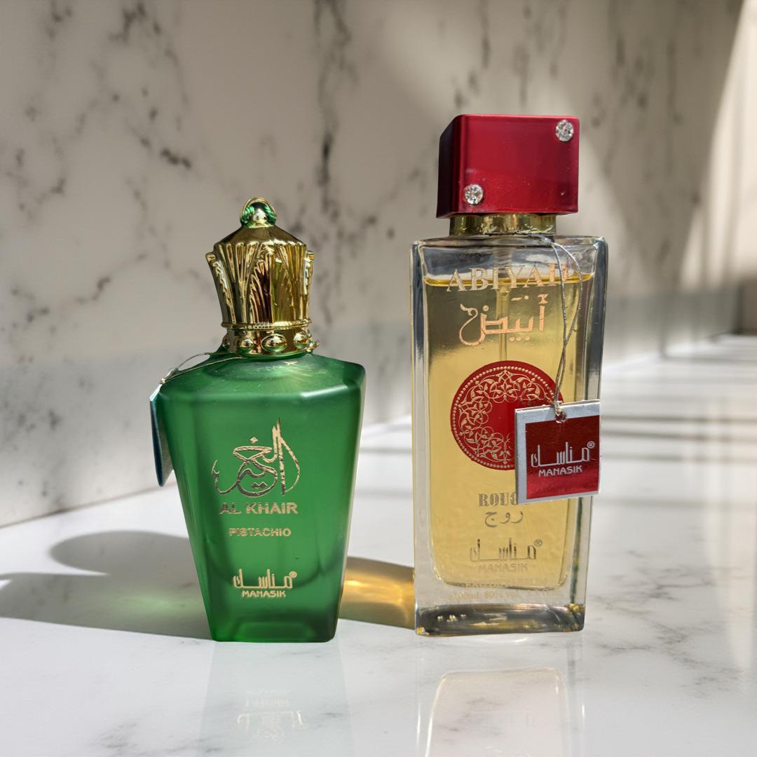 SET 2 PARFUMURI DE DAMA (Al Khair Pistachio+Ameer Al Oud Abiyad)