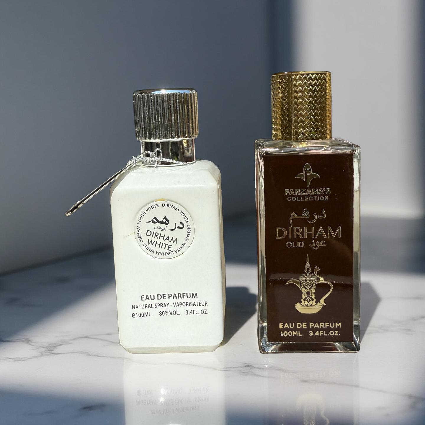 SET 2 PARFUMURI DAMA (White Dirham + Dirham Oud)