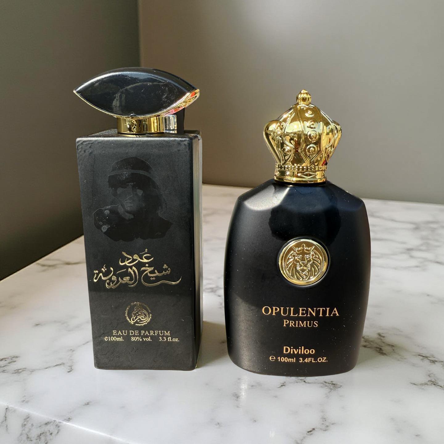 SET 2 PARFUMURI BARBATI (SHEIKH AL ARAB+OPULENTIA PRIMUS)
