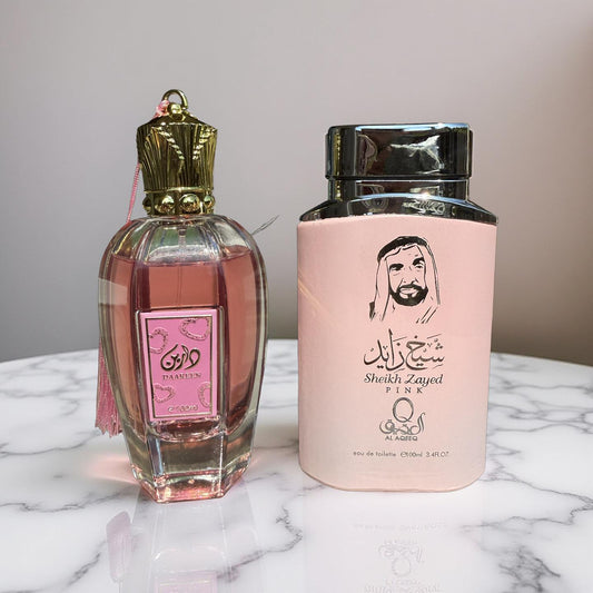 SET 2 PARFUMURI DAMA (Khulood+Sheikh Zayed)