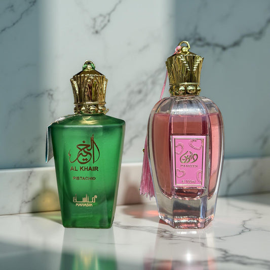 SET 2 PARFUMURI DAMA (Al Khair Pistachio+Daareen)