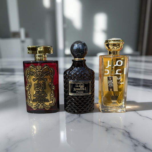 SET 3 PARFUMURI BARBATI(Al Ibdaa + Black Falinto + Ameer Al Oudh)