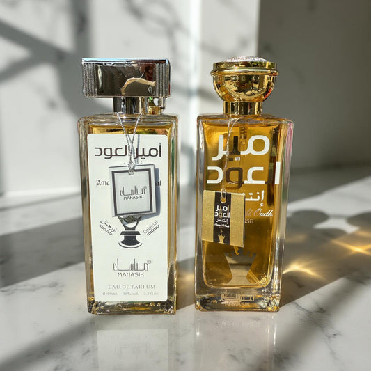 SET 2 PARFUMURI BARBATI (Ameer Al Oudh Manasik + Ameer Al Oudh Intense Oud)
