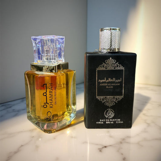 SET 2 PARFUMURI BARBATI (Khamrah + Ameer Al Aalam Black)