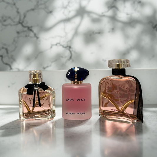 SET 3 PARFUMURI DE DAMA (MADAME PARIS-MRS WAY-PINK BOMB)